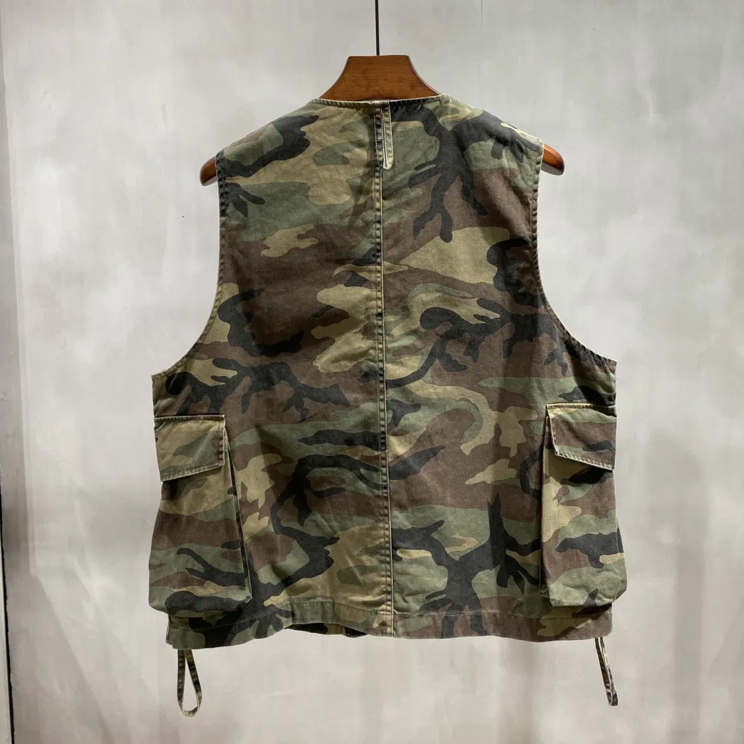 Hot Sale Tactical Men Uniform Camouflage Printing Vest Heated Hunting Gilet